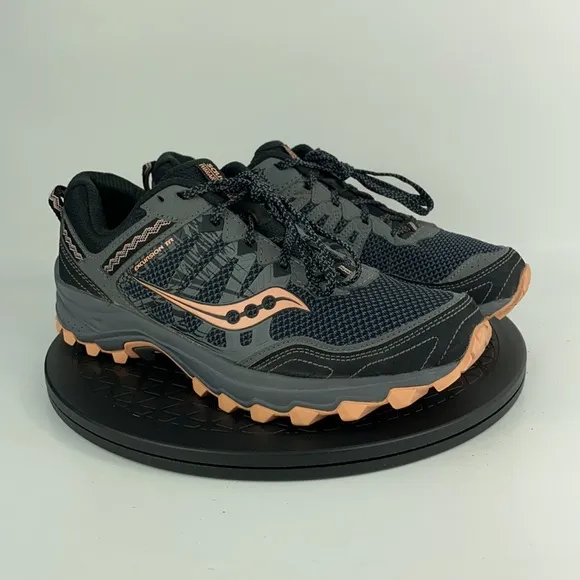 Sauçons Excursion TR 11 Gray Trail Running Shoes  S10452-2 Women's Size 9.5