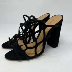 Schutz Honeycomb Strappy Heels