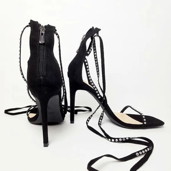 Sexy bebe Rhinestone Embellished size 9 Heels