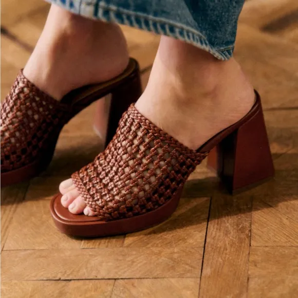Sezane Annalisa High Mules