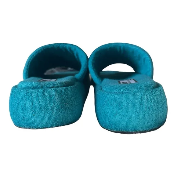 Simon Miller Terry Slides Vibrant Turquoise Size 7