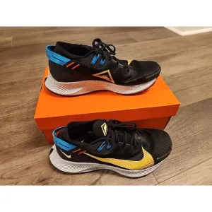 Size 9 Nike Pegasus Trail 2 Mens Running Shoes Black Dark Sulfur CK4305 001