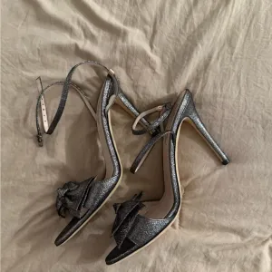 SJP Fever Glitter Strappy heels for your Sex in the City era