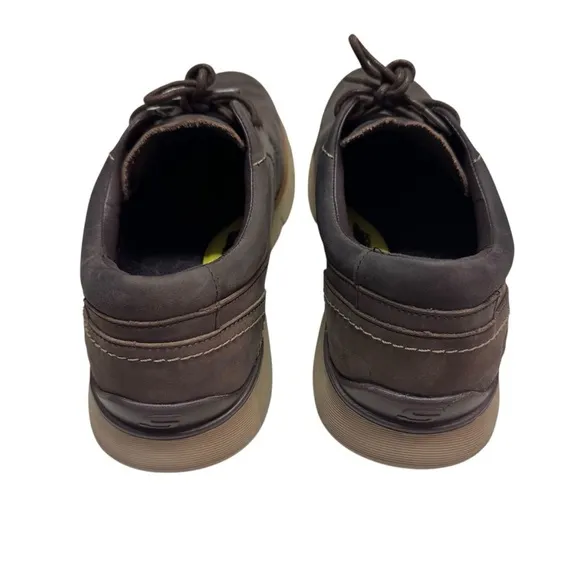 Skechers Mens Augustino Carano Brown Oxford Dress Shoe Size 9.5