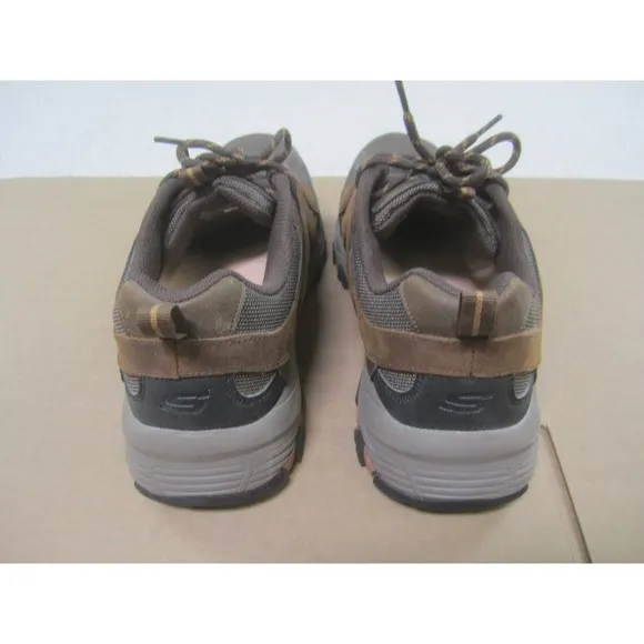 Skechers Shoes Mens 11.5 Brown Selmen Lorago Water Repellent Outdoors Trail