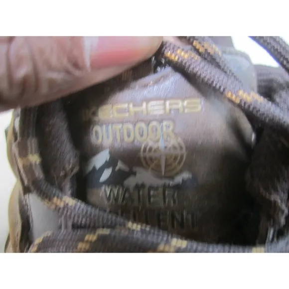 Skechers Shoes Mens 11.5 Brown Selmen Lorago Water Repellent Outdoors Trail