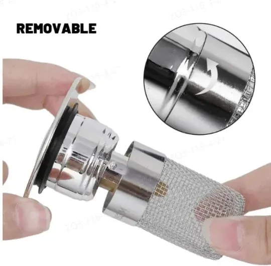 Smart Sink Filter | Stops hair and debris before they clog your pipes