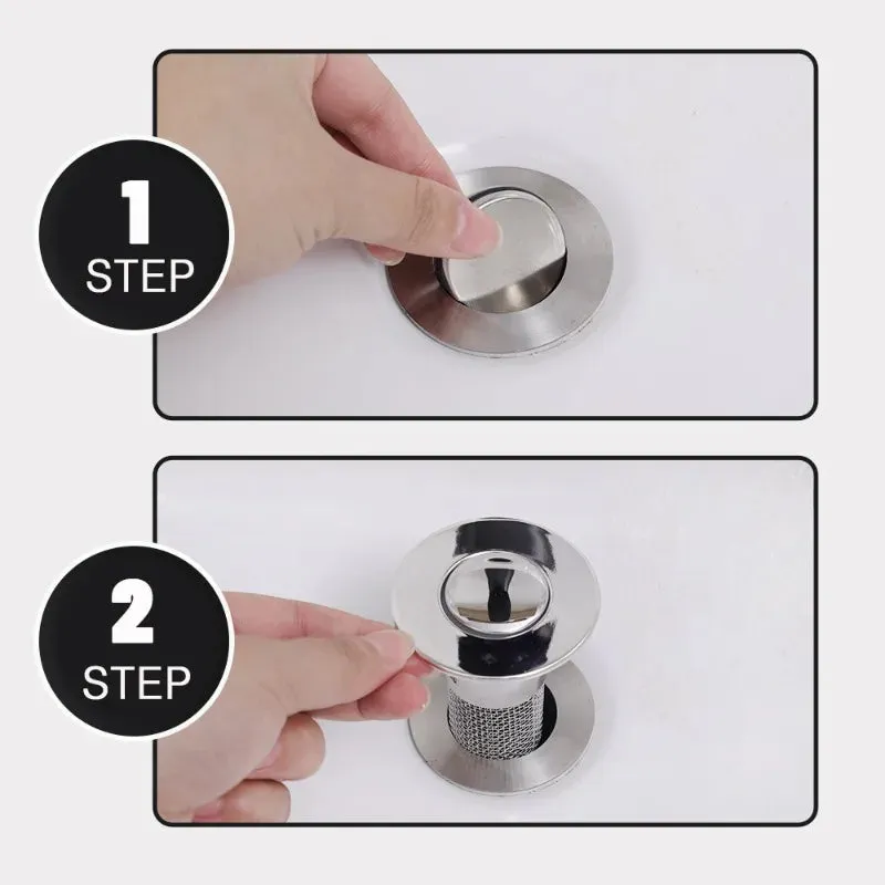 Smart Sink Filter | Stops hair and debris before they clog your pipes