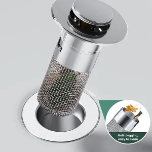 Smart Sink Filter | Stops hair and debris before they clog your pipes