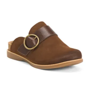 Sofft Brown Suede Bayla Slip On Comfort Mules Women’s Size 6