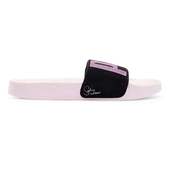 Sophia Webster Puma Leadcat Suede Mules Slides