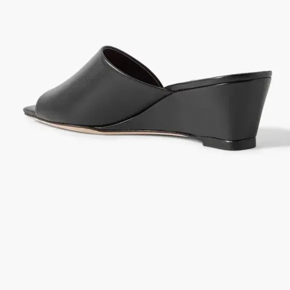 STAUDNevil Leather Wedge Mules$275  women size 10 NEW