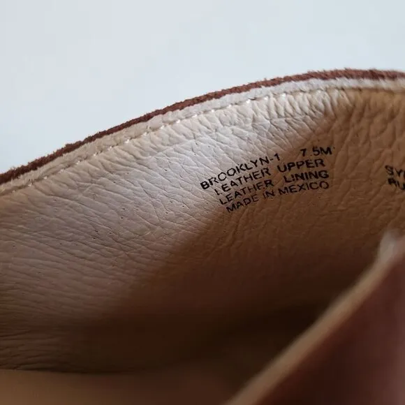 Steve Madden Brooklyn Suede Wooden Clog Mules Studded Brown Y2K Size Women's 7.5