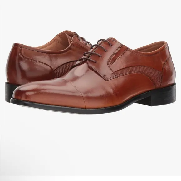 Steve Madden Carlo Oxfords Brown Men’s. 9.5 Dress Shoe