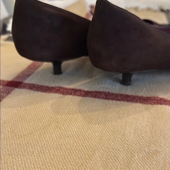 STEVEN by Steve Madden suede low heels