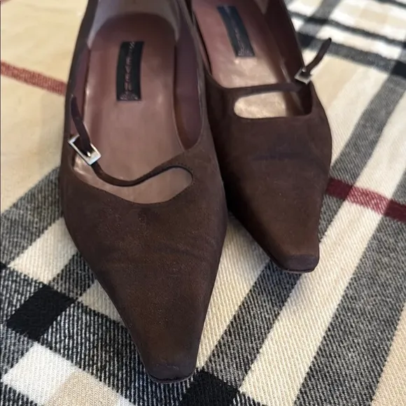 STEVEN by Steve Madden suede low heels