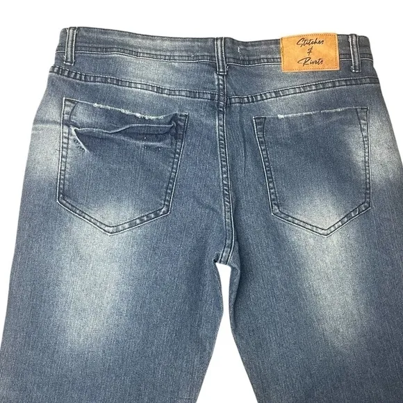 Stitches and Rivets Men's Blue Jeans size 34x30