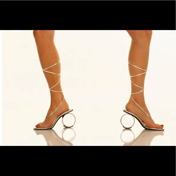 strappy sandals