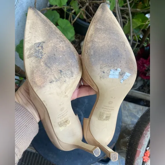 Stuart Weitzman Patent Leather Pumps. Size 7 1/2.