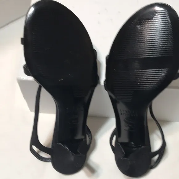 Stuart Weitzman strappy kitten heels. NWOT