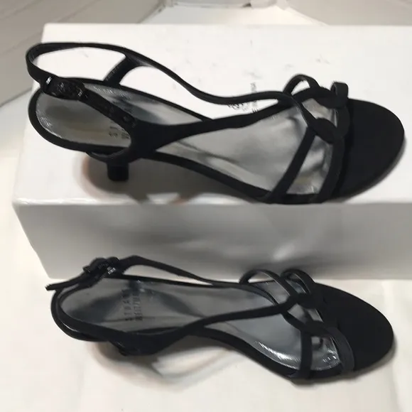 Stuart Weitzman strappy kitten heels. NWOT
