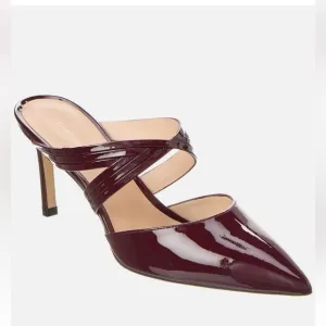 STUART WEITZMANCutout Patent Mule Cabernet Patent$210 women size 7 gently used