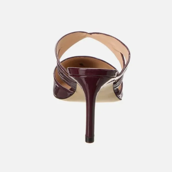 STUART WEITZMANCutout Patent Mule Cabernet Patent$210 women size 7 gently used