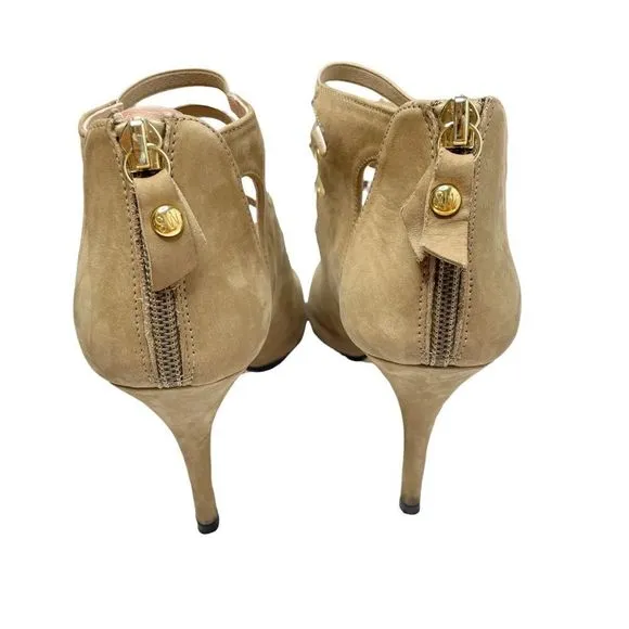 Stuart Weitzman | Marie strappy military studs heels.
