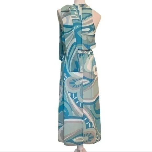 Summer perfection! W by WORTH Shoulder Tie blue/white Paisley…