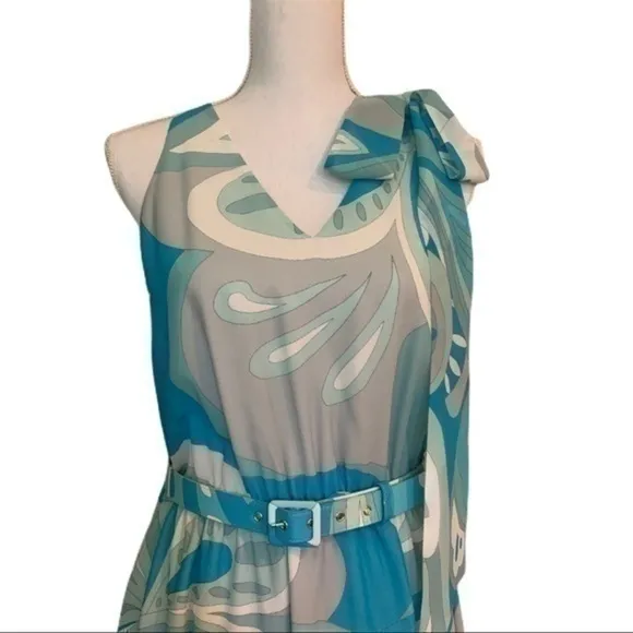 Summer perfection! W by WORTH Shoulder Tie blue/white Paisley…