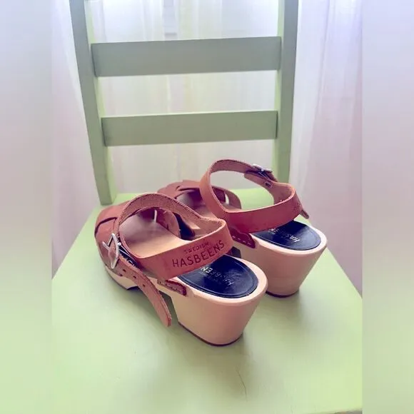 Swedish Hasbeens Kringlan ClogSandals; Great condition! Size 36