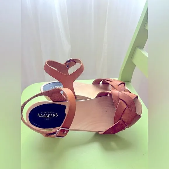 Swedish Hasbeens Kringlan ClogSandals; Great condition! Size 36