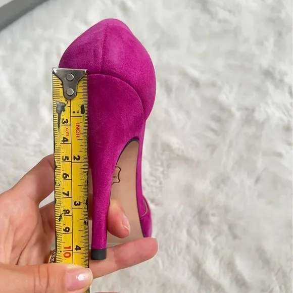 Talbots Strappy Fuchsia Heels Pump sz. 7M