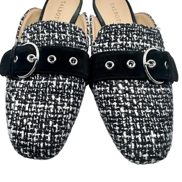 Talbots | Women | Stella Buckle Bouchle Mules | Size 8 M