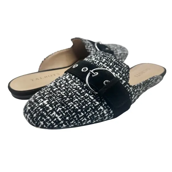 Talbots | Women | Stella Buckle Bouchle Mules | Size 8 M