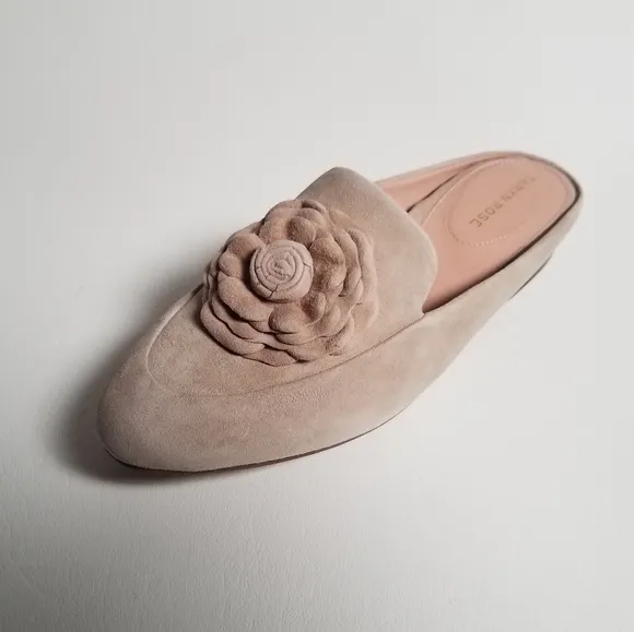 Taryn Rose Suede Mules