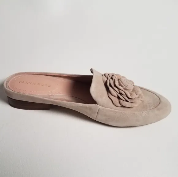 Taryn Rose Suede Mules