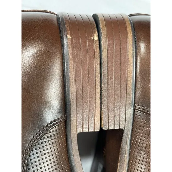 Tayno Brown Leather Oxfords SKU 7503 Size 9.5