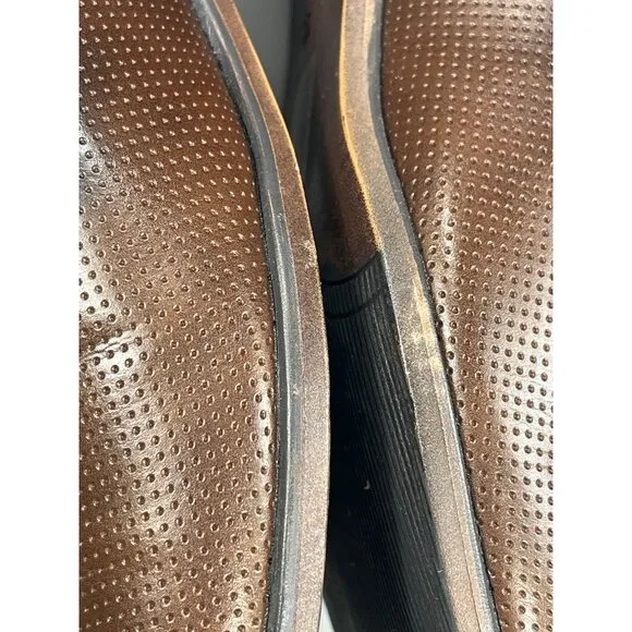 Tayno Brown Leather Oxfords SKU 7503 Size 9.5