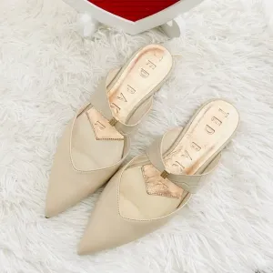 TED BAKER LONDON Oryla Point-Toe Leather Mules