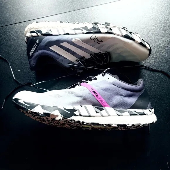 TERREX SPEED ULTRA TRAIL RUNNING SHOES Lightweight White Hiking Men Size 11