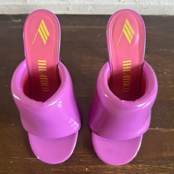 The Attico open toe mules