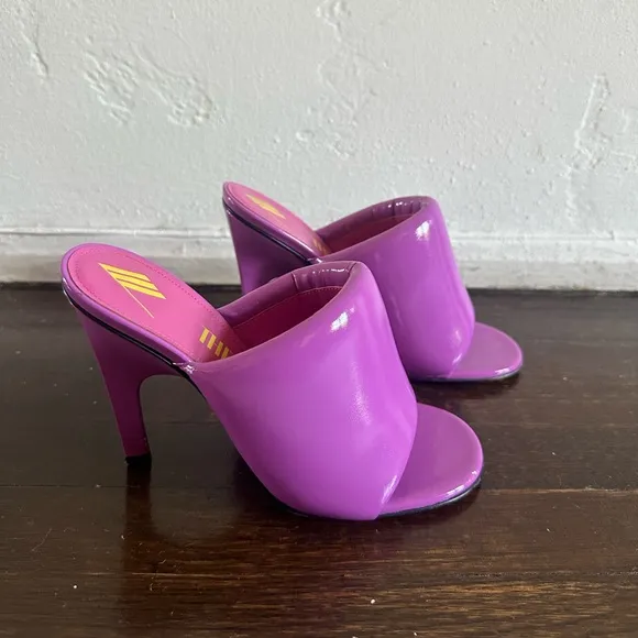 The Attico open toe mules