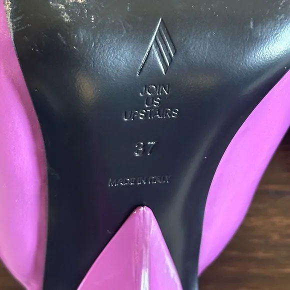 The Attico open toe mules