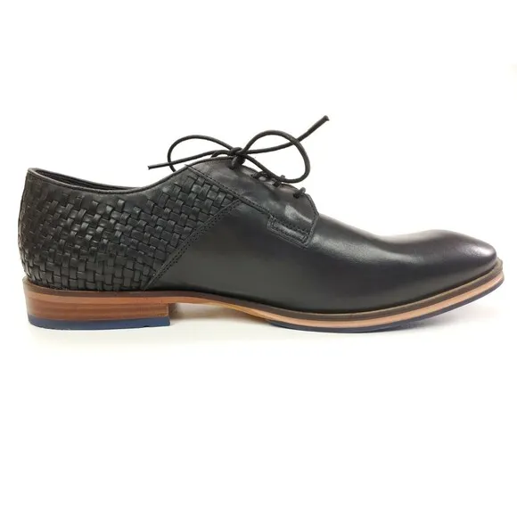 Thomas &amp; Vine Legion Woven Dress Shoe Oxfords Size 12 Black