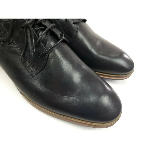 Thomas &amp; Vine Legion Woven Dress Shoe Oxfords Size 12 Black