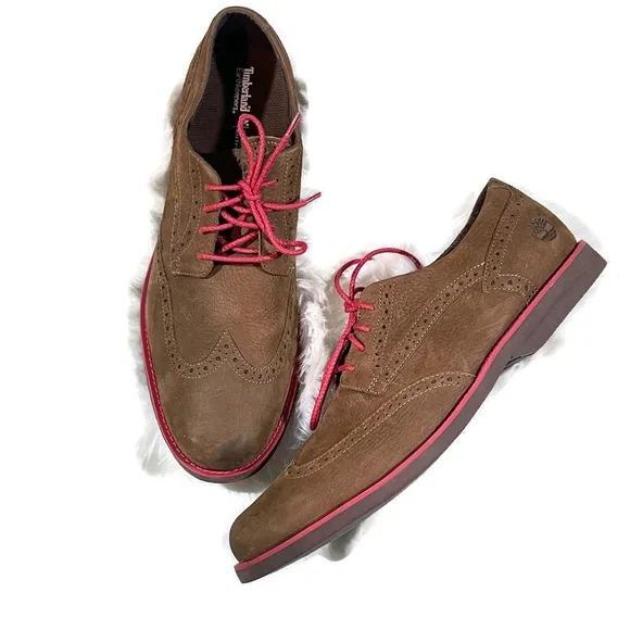 Timberland Earthkeepers Brown Suede Oxfords