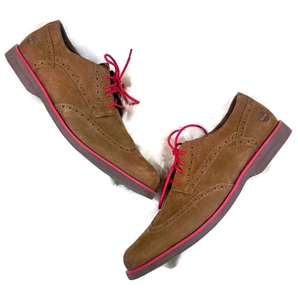 Timberland Earthkeepers Brown Suede Oxfords
