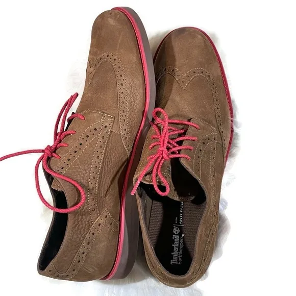 Timberland Earthkeepers Brown Suede Oxfords