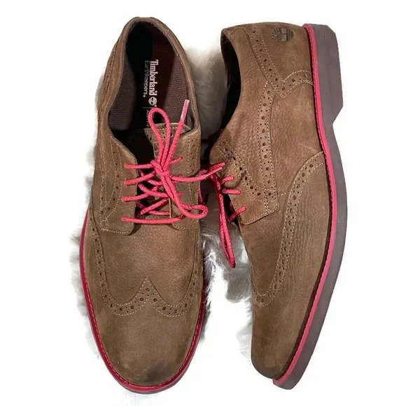 Timberland Earthkeepers Brown Suede Oxfords
